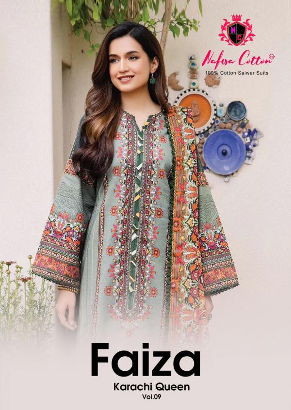 Nafisa Faiza Vol-09 – Karachi Dress Material